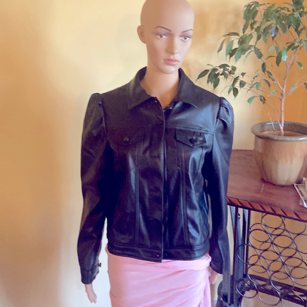 Ladies Faux Leather jacket